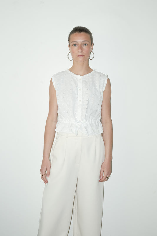 Dexi 100% katoen top - S
