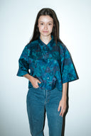 Marle cropped blouse - L