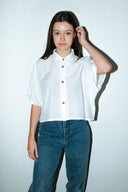 Willow cropped blouse - M