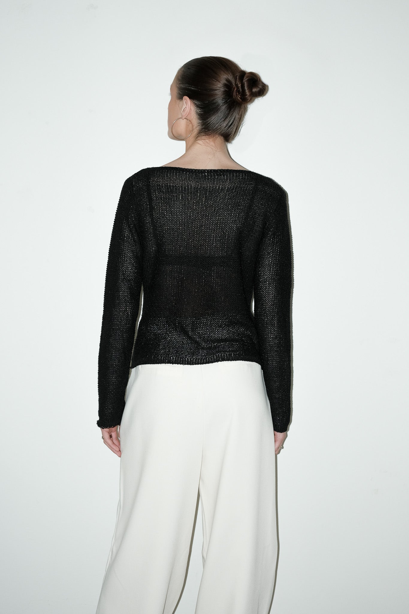 Maia gebreide top - M