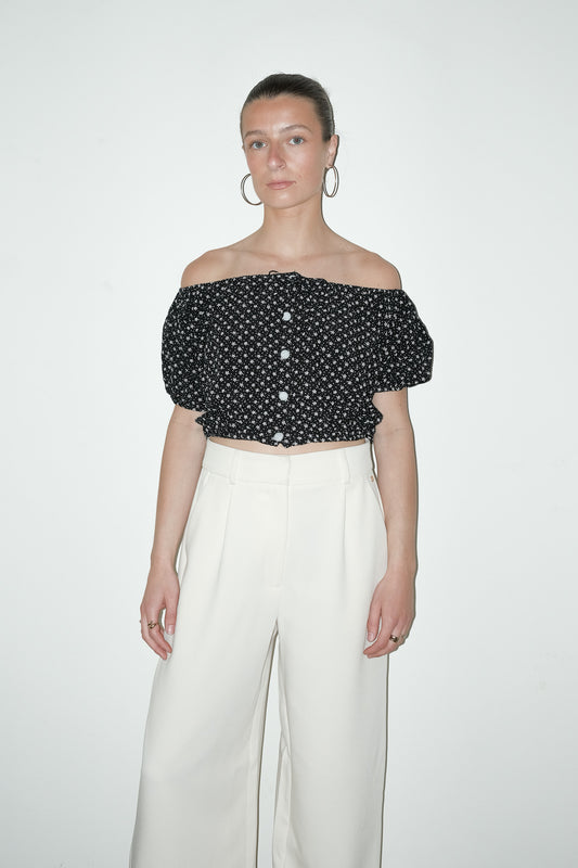 Skye off-shoulder top - S