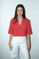 Yill cropped blouse - M