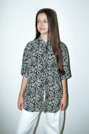 Trinn geprinte blouse - M