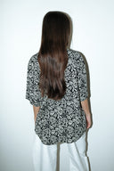 Trinn geprinte blouse - M