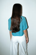 Maelle cropped blouse - M