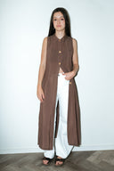 Mono maxi blouse - M