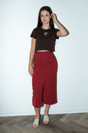 Cece pinstripe rok - XS