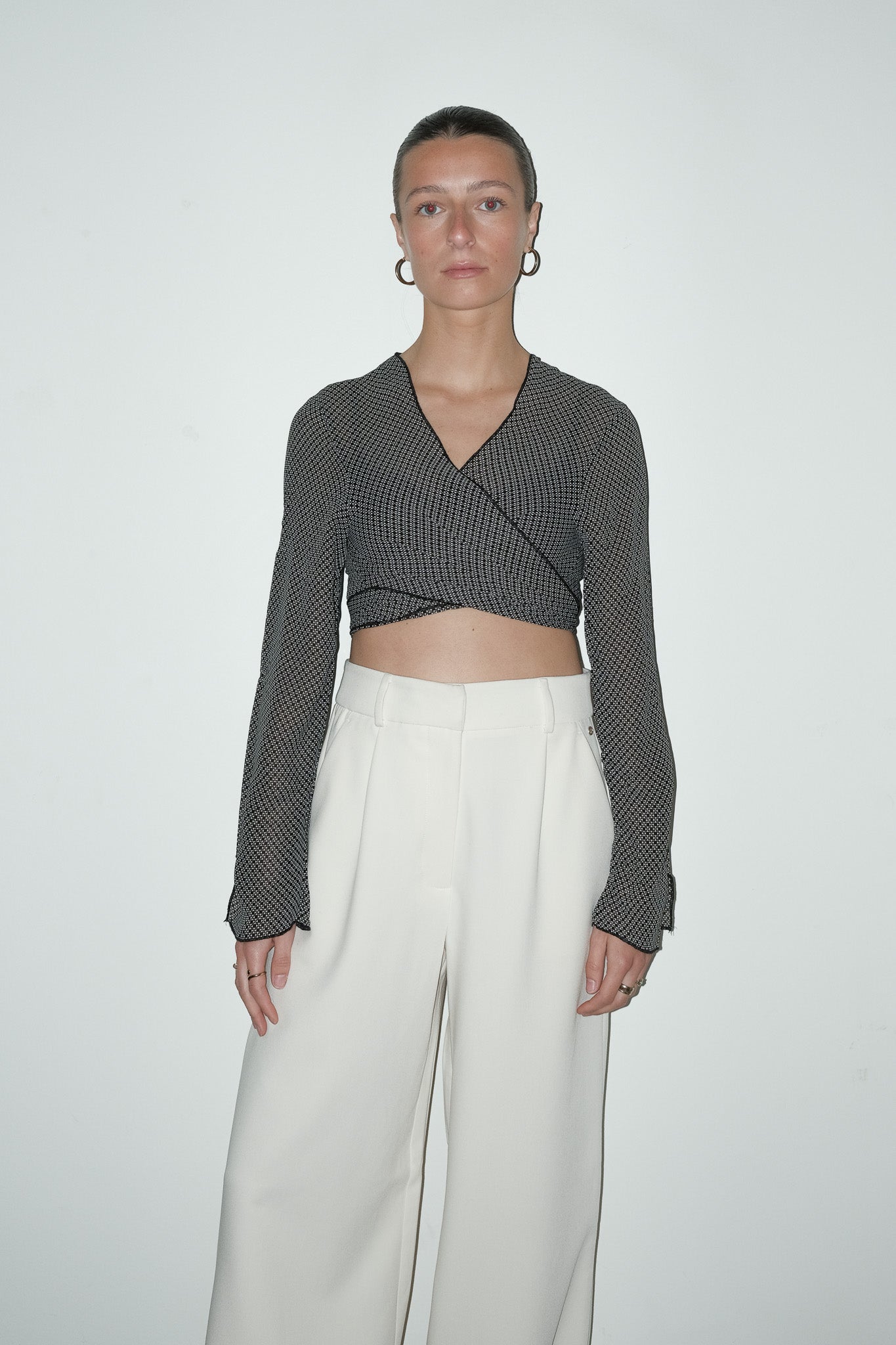 Omra wikkel top - XS