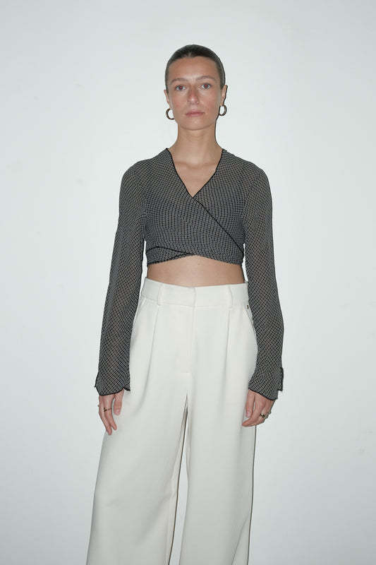 Omra wikkel top - XS