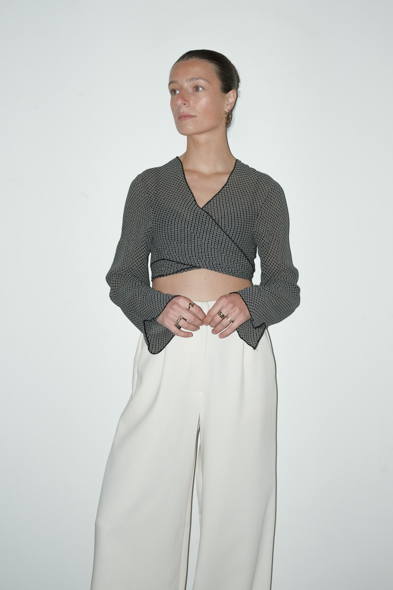 Omra wikkel top - XS