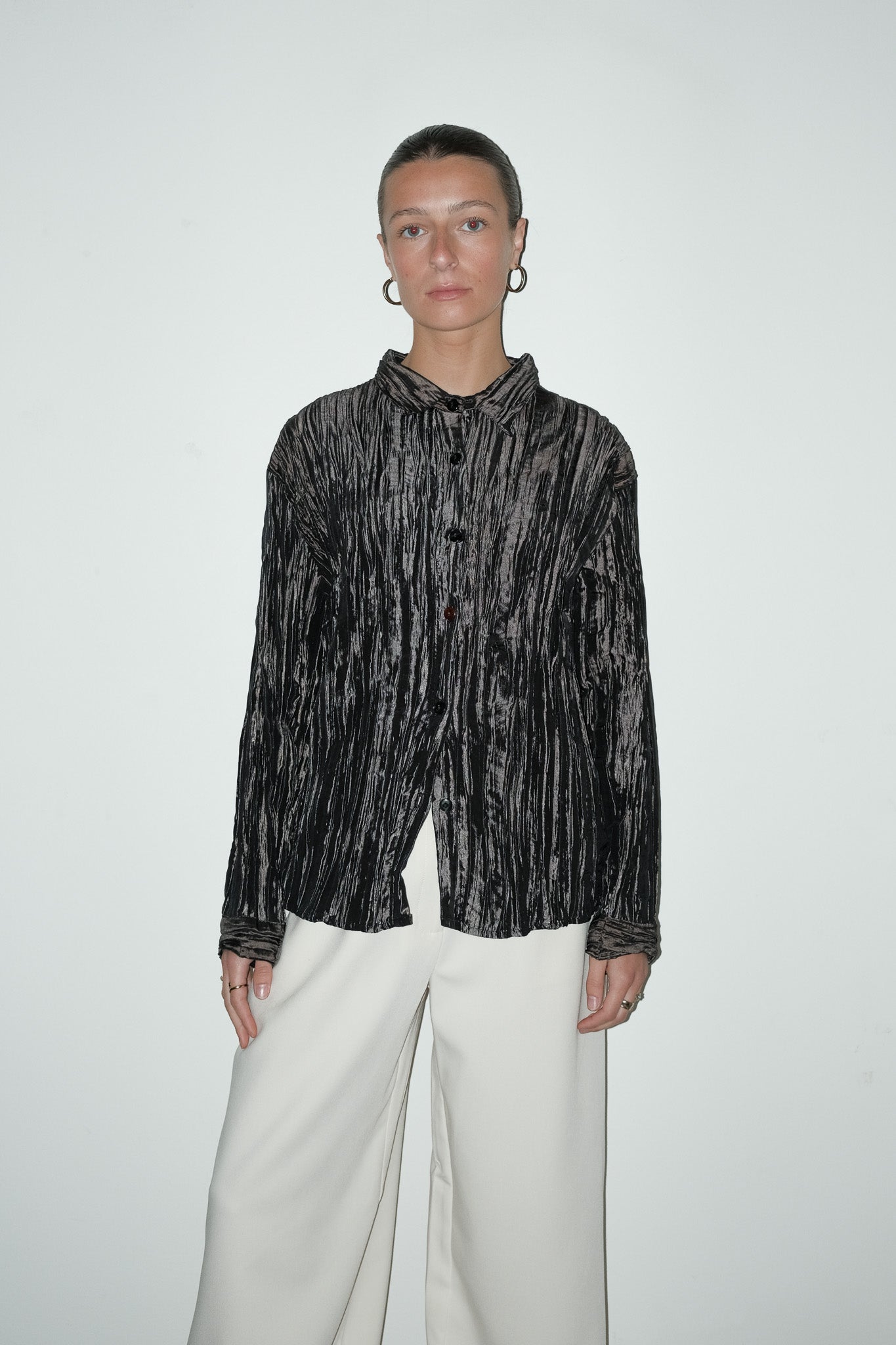 Velith crinkle blouse - M