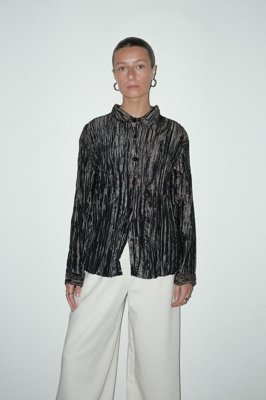 Velith crinkle blouse - M