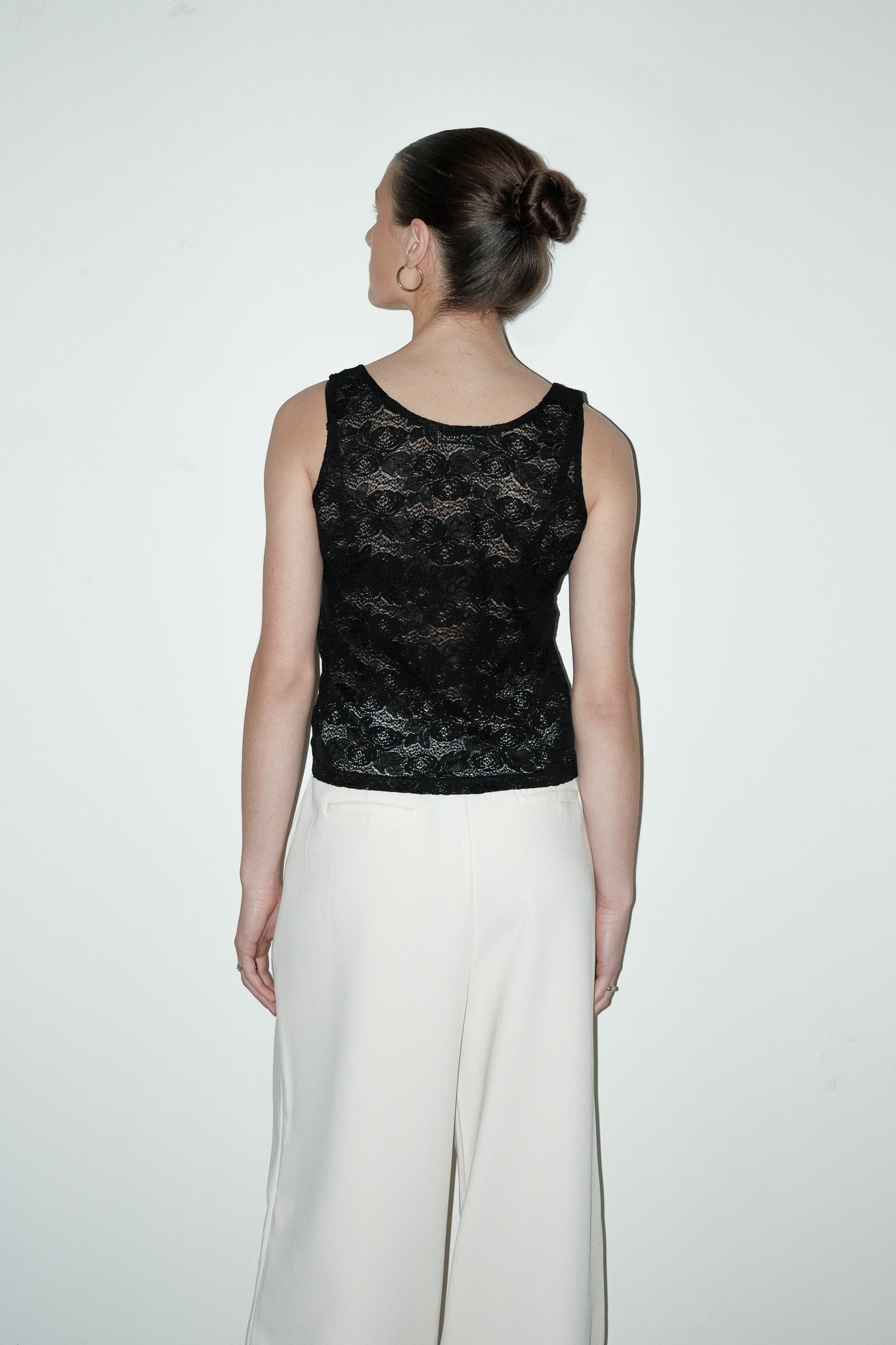 Kariq kanten top - S