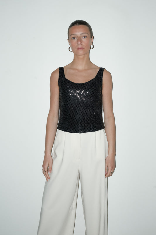 Rilo glitter top - S