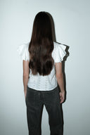 Tyre broderie blouse - M