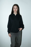 Norelle fijngebreide trui - L