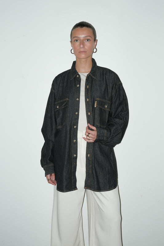 Mio denim blouse - L