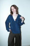 Lova 100% zijden blouse - M