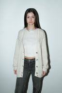 Lucien mohair-blend vest - L