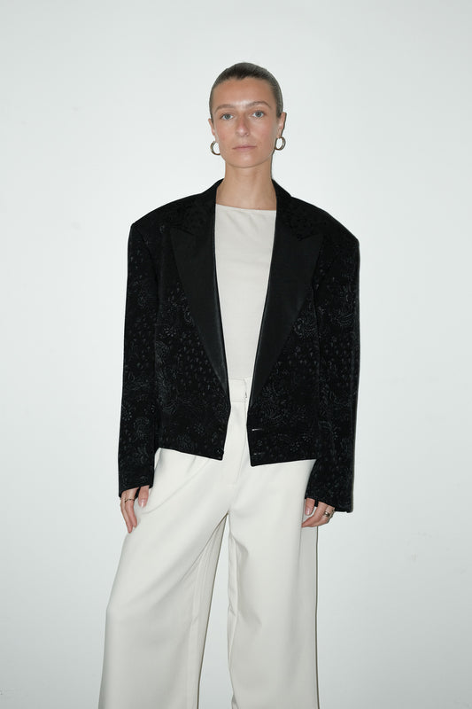 Veya cropped blazer - M