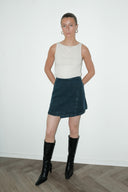 Esra 100% linnen rok - XS