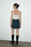 Esra 100% linnen rok - XS