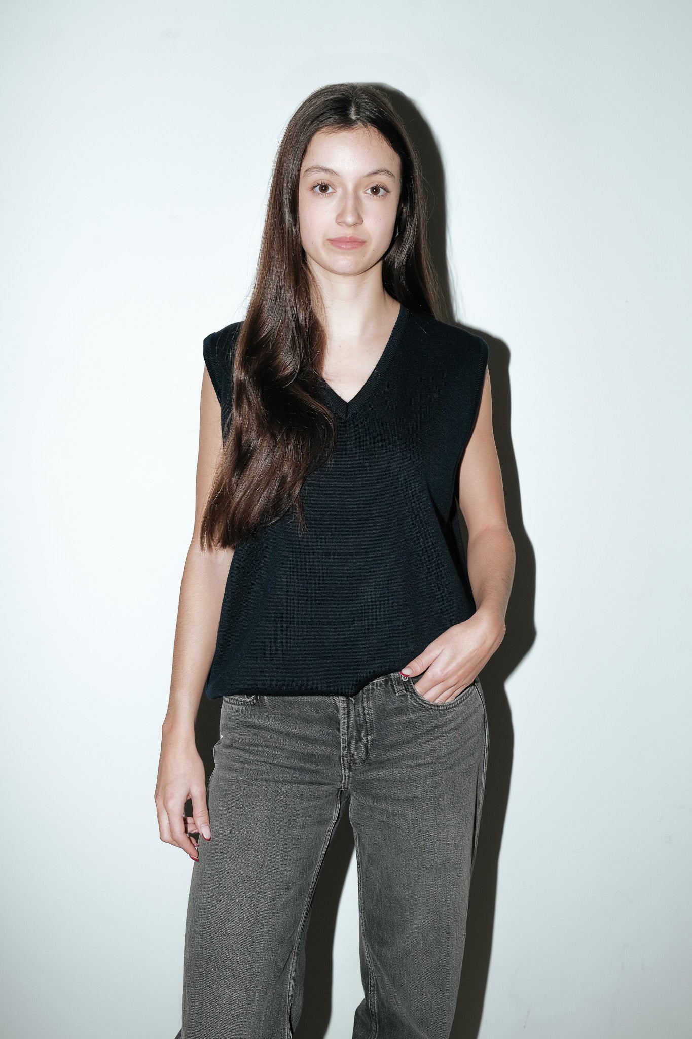 Nao gebreide spencer - M