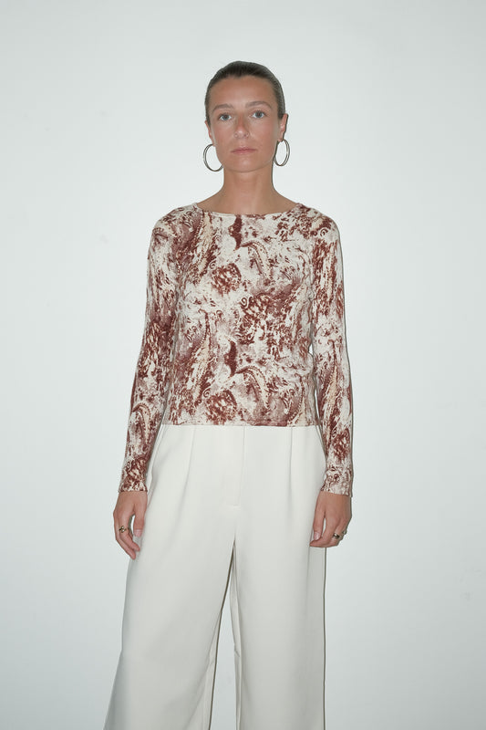 Hunter wool-blend longsleeve - S