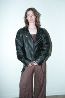 Gigi 100% leer bomberjack - L