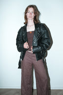 Gigi 100% leer bomberjack - L