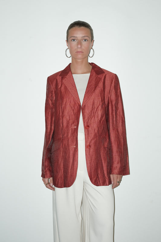 Reese metallic blazer - M
