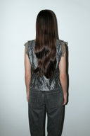 Hailes metallic top - M