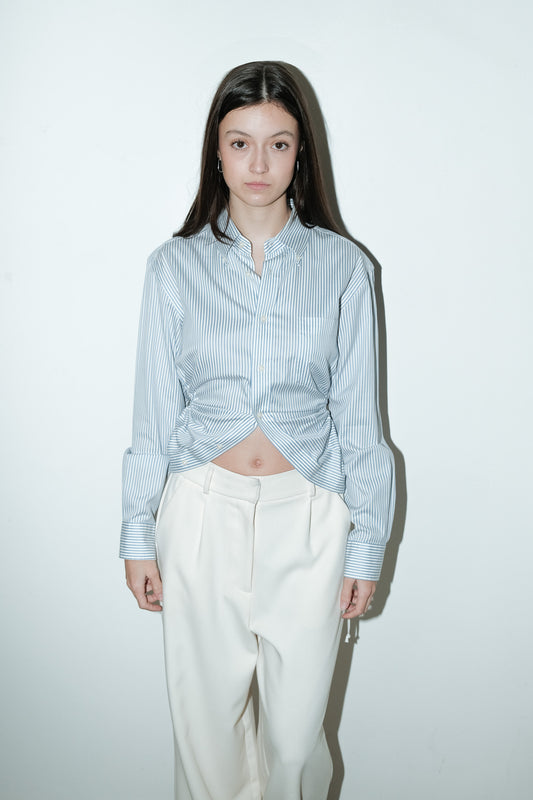 Claren reworked blouse - S