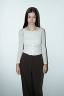 Jimm crocheted vestje - S