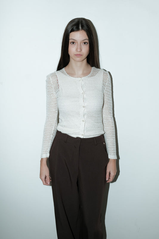 Jimm crocheted vestje - S