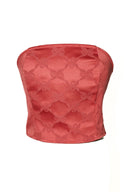 The reworked corset - red bow