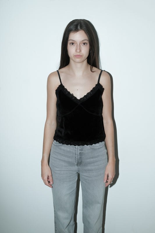 Eira velvet top - M