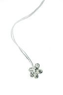 Flower charm ketting