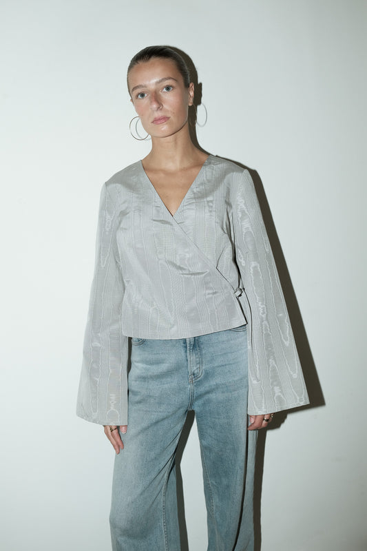Rio reworked wrap blouse - one size