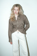 Melle reworked blouse - M