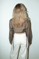 Melle reworked blouse - M