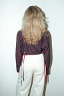 Clarence reworked blouse - M