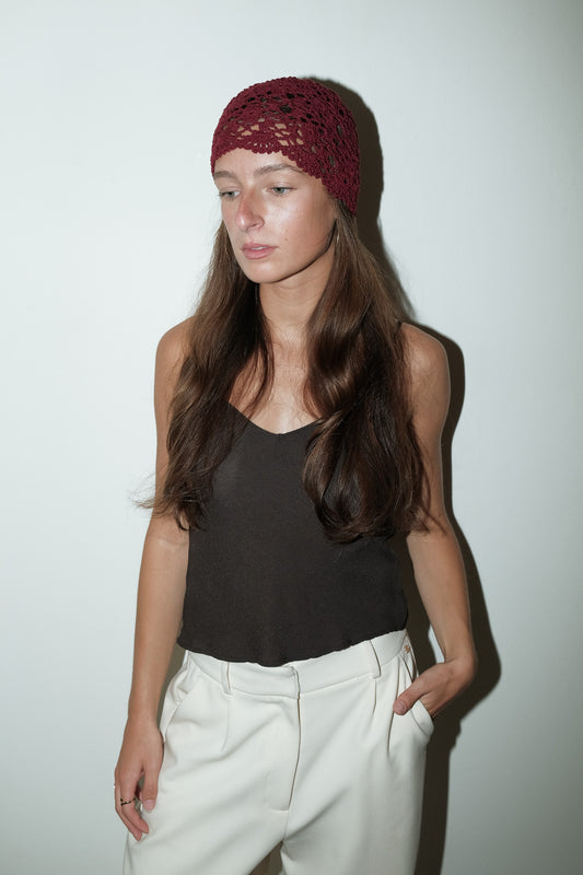 Leni crochet mutsje