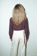 Noa reworked blouse - M