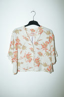Carma cropped blouse - M/L