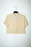 Leila cropped blouse - S