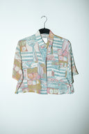 Rio cropped blouse - M
