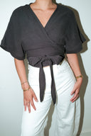 The reworked wrapblouse - kies je kleur