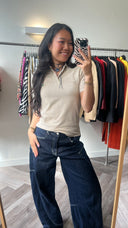 Lacoste polo top - XS