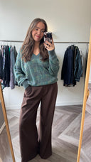 Edie alpaca-blend trui - L